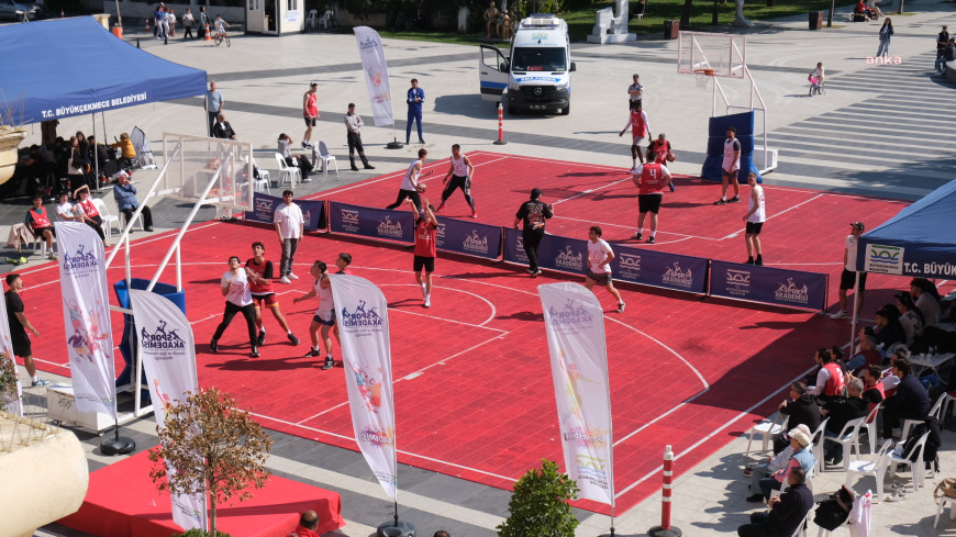 Büyükçekmece’de 19 Mayıs, 3x3 Basketbol Gençlik Kupası ile nefesleri kesti