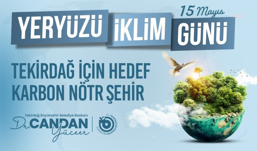 Tekirdağ Büyükşehir Belediye Başkanı Yüceer: "Tekirdağ'da yeraltı su seviyesi 400 metreye kadar indi" 