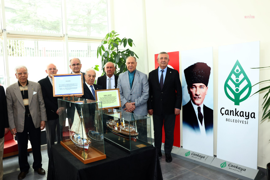 Gemilerin yolculuğu Çankaya’da sergilendi