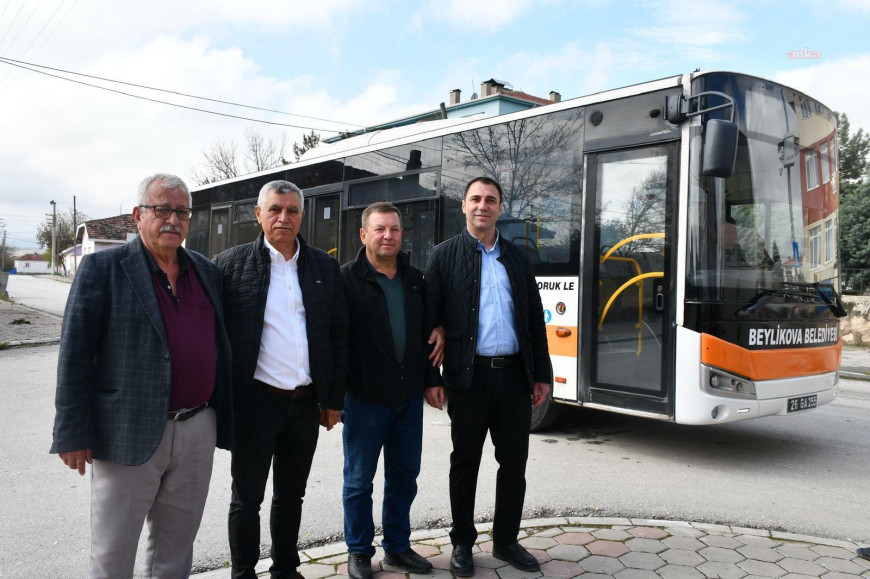 Beylikova Belediyesi, cuma pazarına ücretsiz servis hizmeti başlattı