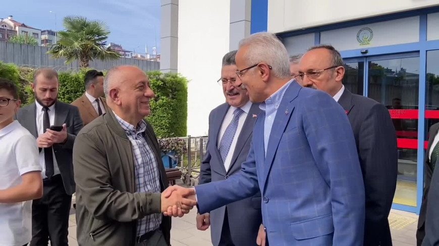 Ulaştırma ve Altyapı Bakanı Abdulkadir Uraloğlu: “Akçaabat’tan Yomra’ya hafif raylı sistem projesi çalışmalarını başlattık"