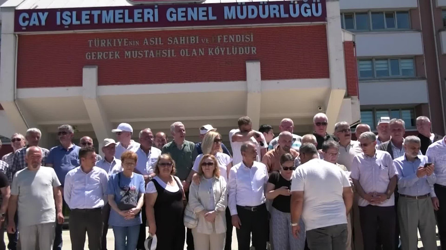 Gıda-İş Rize Bölge Başkanı İrfan Kısır: "Bu ÇAYKUR bizim olmasa bugüne kadar ayakta kalamazdı"