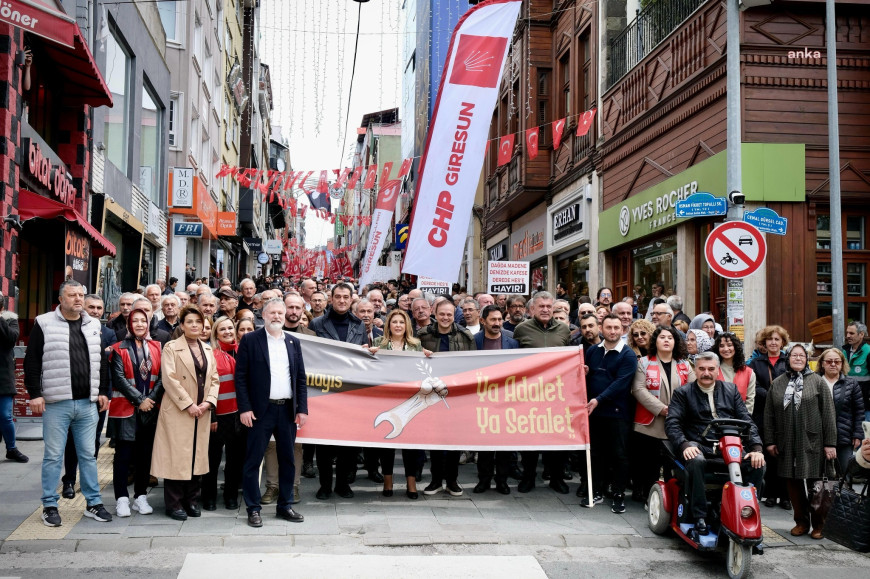 Giresun’da 1 Mayıs coşkuyla kutlandı