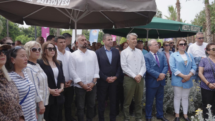 Mezitli'de 3 Fidan, düzenlenen törenle anıldı