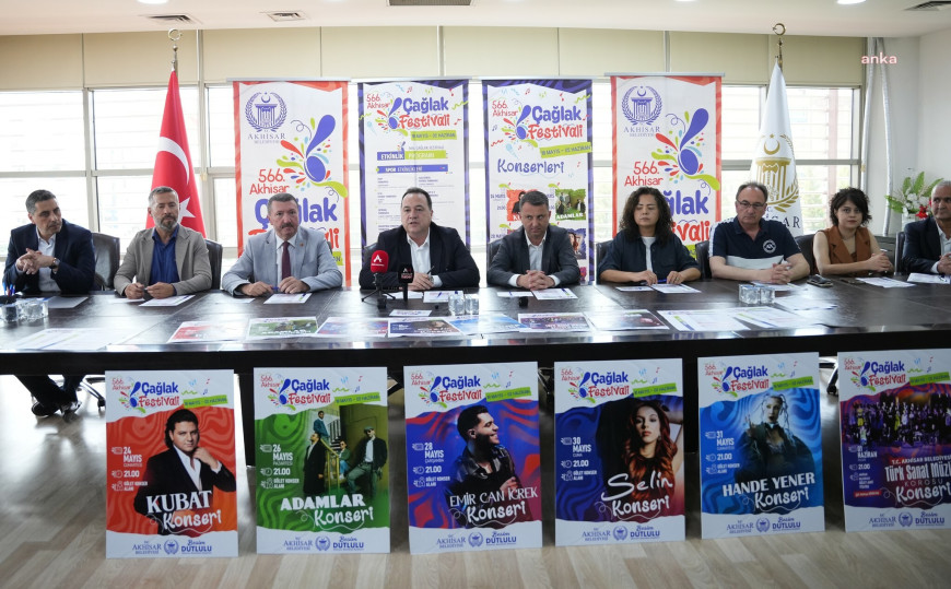 “Akhisar Çağlak Festivali” için geri sayım başladı