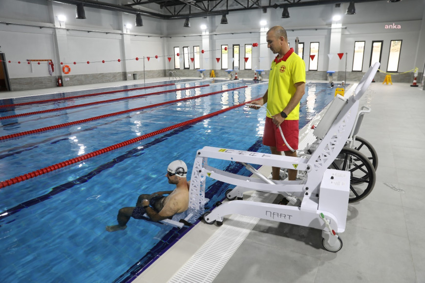 Alanya Belediyesi'nin "Her Kulaç, Bir Hayat" projesiyle engelli bireyler sporla güçleniyor