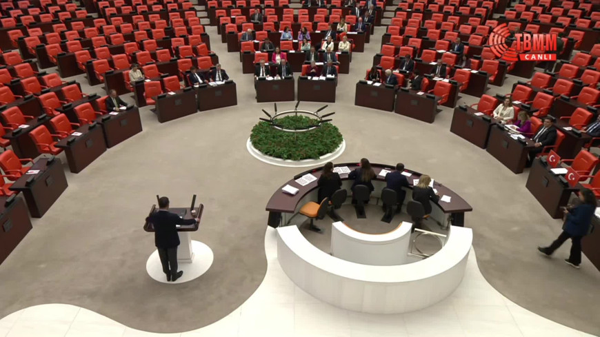 TBMM Genel Kurulu... CHP'li Ağbaba: "Devletin çiftçiye dönüm başına koşulsuz, şartsız destek vermesi gerekiyor"
