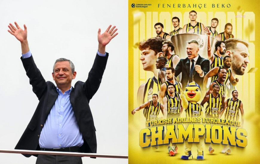 Özgür Özel: THY Avrupa Ligi finalinde Monaco’yu mağlup ederek şampiyon olan Fenerbahçe Beko basketbol takımını tebrik ediyorum