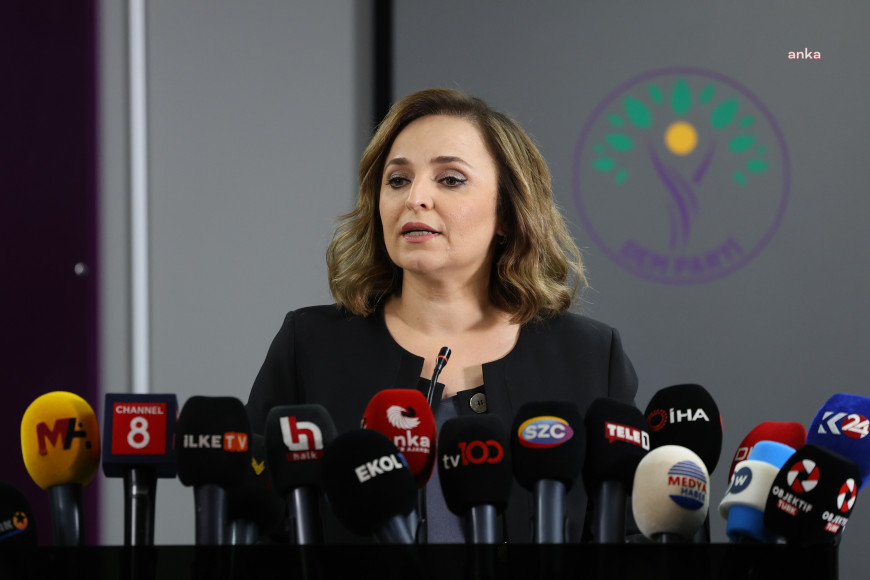 DEM Parti Sözcüsü Ayşegül Doğan: "PKK'nin kongresini topladığını duyurması an meselesi"