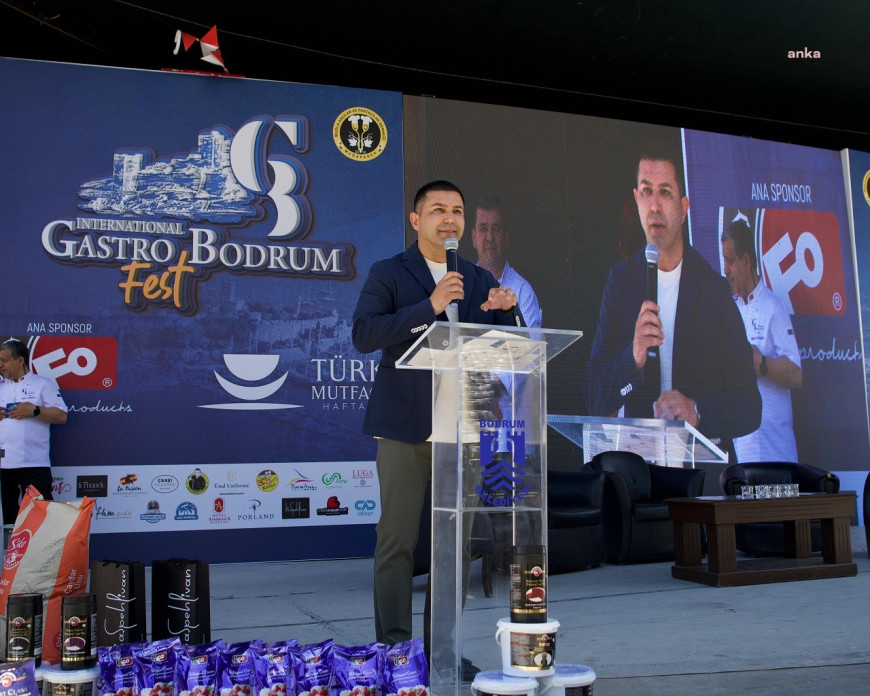 Kuşadası Belediye Başkanı Günel, Gastro Bodrum Fest’e katıldı 