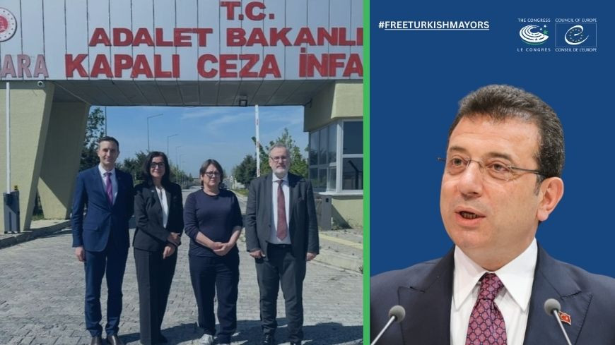 Avrupa Konseyi heyetinden, İmamoğlu tepkisi: “Demokratik iradeye saygı gösterilmeli”