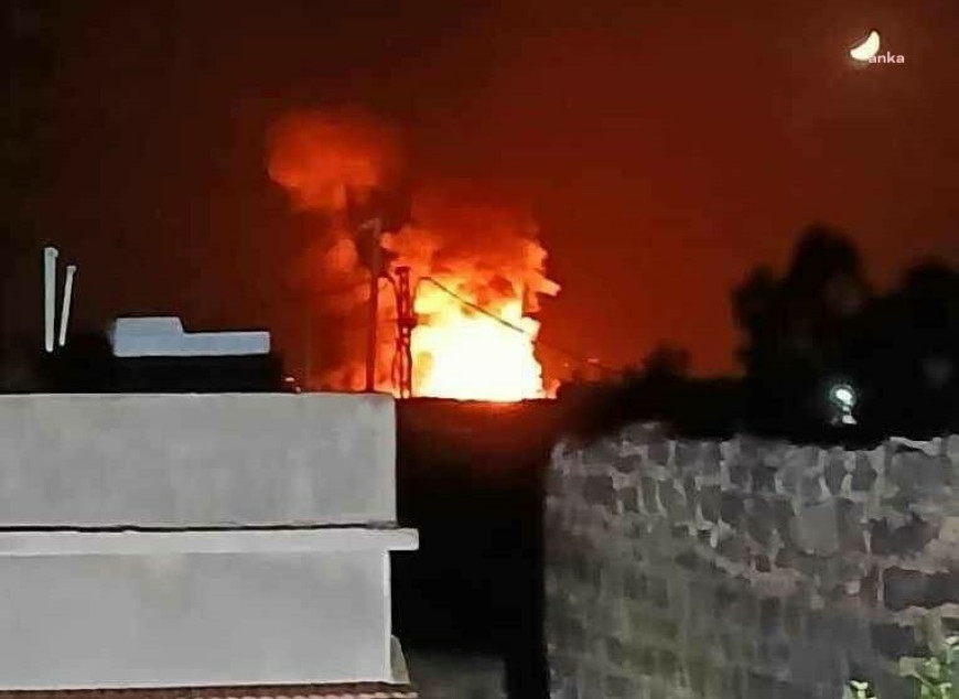 İsrail Savunma kuvvetleri: Suriye’de bir askeri alanı, uçaksavar toplarını ve karadan havaya füze altyapısı vuruldu