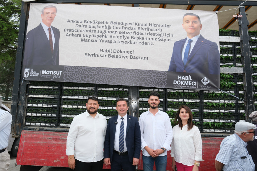 Sivrihisar’da fideler çiftçilerle buluşturuldu