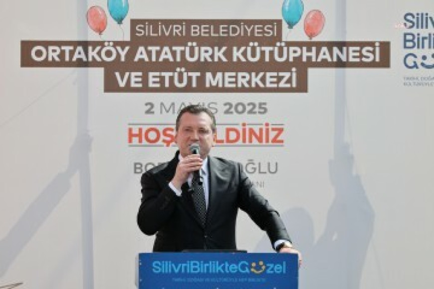 Silivri Belediyesi Atatürk Kütüphanesi ve Etüt Merkezi törenle açıldı