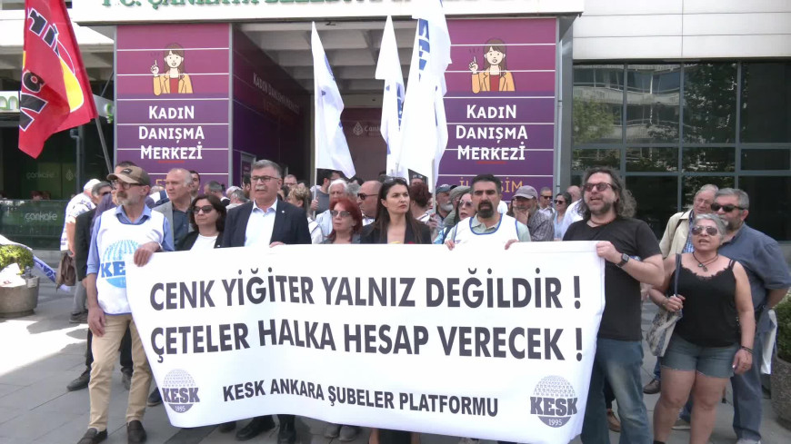 KESK'ten Cenk Yiğiter’e destek açıklaması: “Cezasızlıkla ödüllendirilen mafya düzenine asla teslim olmayacağız”