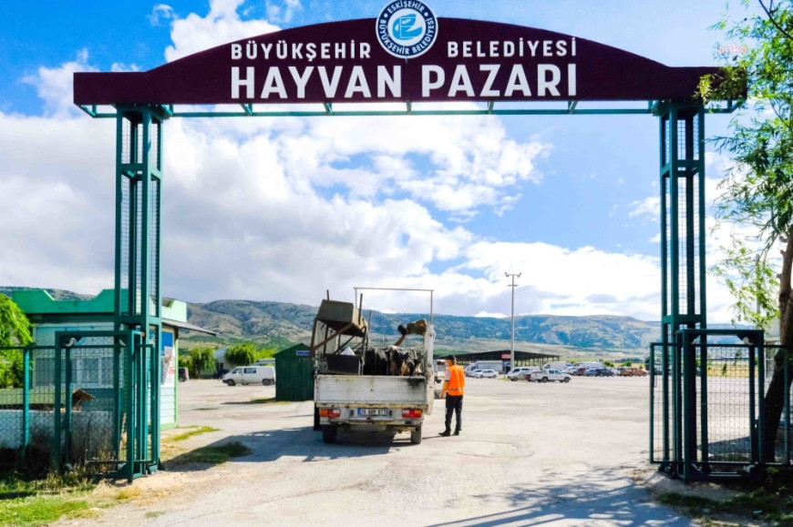 Eskişehir'de hayvan pazarı için yer satışları başlıyor