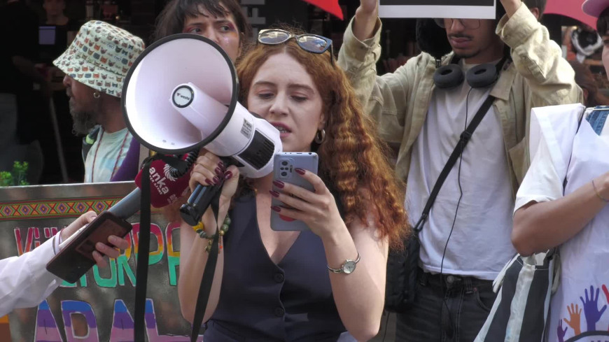 İzmirli öğrencilerden "Erol Eğrek" protestosu: “Suçluları biliyoruz. Sizden ve tüm siyasi sorumlulardan hesap soracağız”