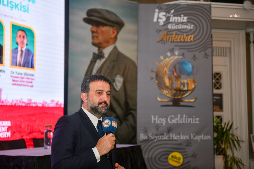 Ankara Kent Konseyi'nde 'Çalışma Hayatı Konferansları'nın ilki yapıldı
