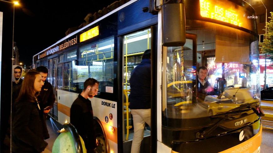 Eskişehir'de gece seferleriyle 1 yılda 222 bin yolcu taşındı