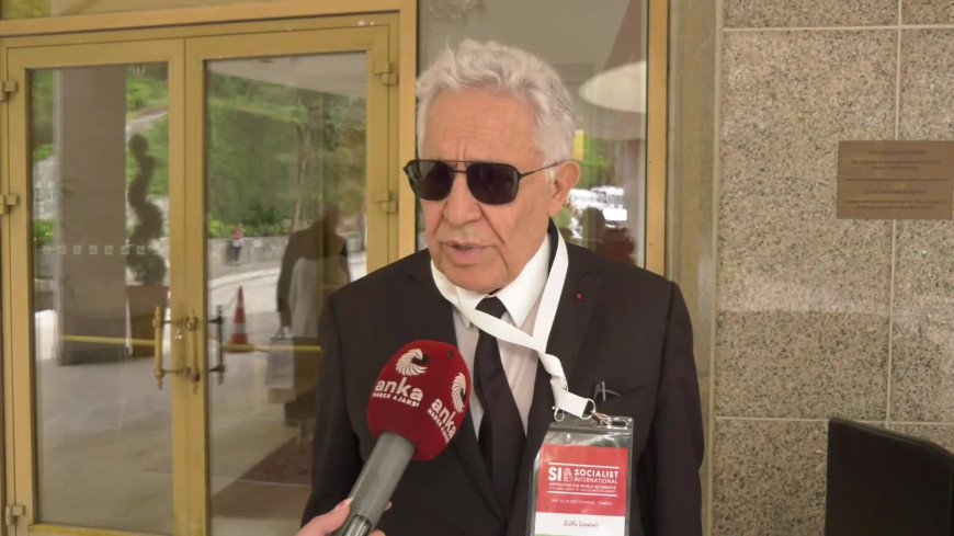 Sosyalist Enternasyonal Konsey Toplantısı... Pena Gomez Ödülü'ne layık görülen Zülfü Livaneli: “Hukuk aracılığıyla rakipleri tasfiye etmek bizim ülkemize yakışmıyor”