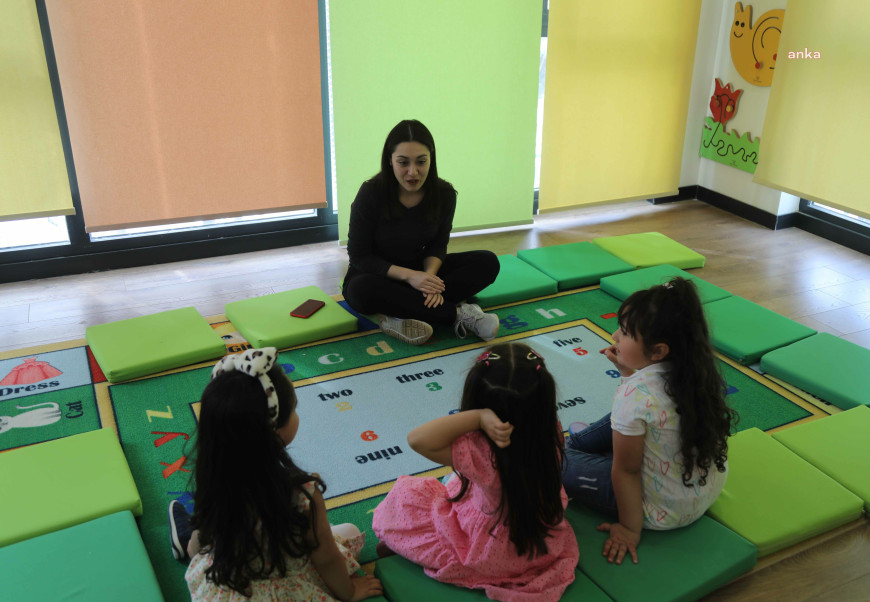 Çankaya'da minikler oyunlar ile öğreniyor