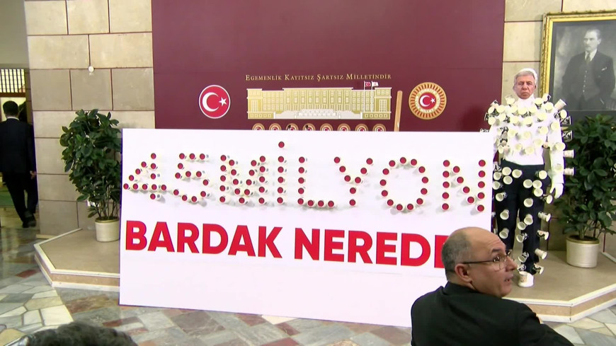AK Parti Ankara Milletvekili Gökçek: "ABB'ye ihaleyle 45 milyon adet bardak alınıyor, 25 tır malzeme eder. Bunlar hangi depolarda?"