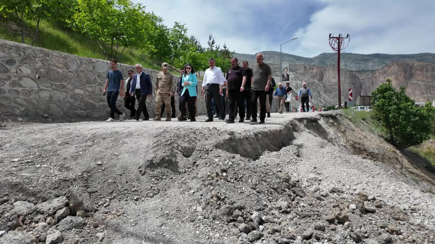 Tortum'daki heyelanın ardından teknik incelemeler tamamlandı, valilik öncülüğünde bazı kararlar alındı