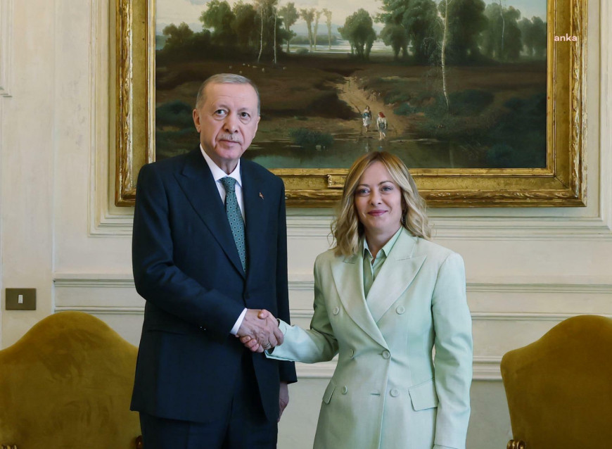 Erdoğan, İtalya Başbakanı Meloni ile görüştü... "Ukrayna ile Rusya arasında kalıcı barış için her türlü katkıyı vermeye hazırız"