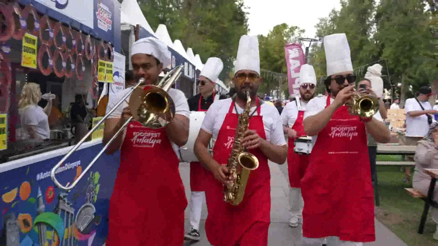 4. FoodFest Antalya Uluslararası Gastronomi Festivali başladı