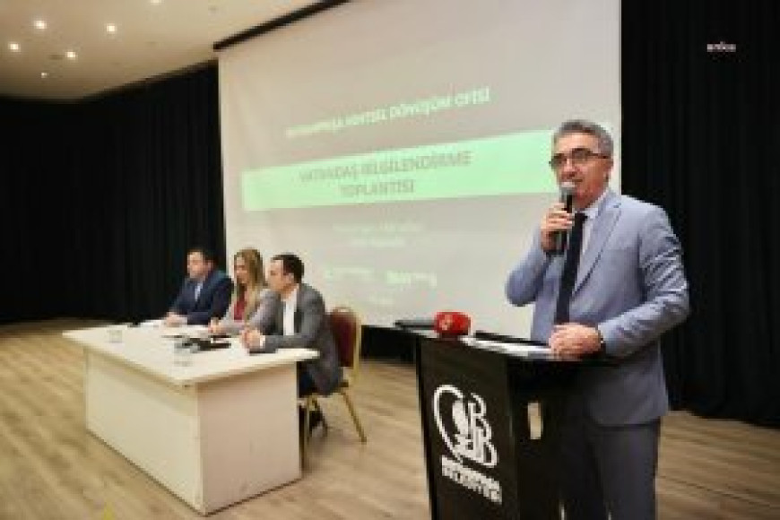 Bayrampaşa Belediyesi, kentsel dönüşümle ilgili vatandaşları bilgilendiriyor