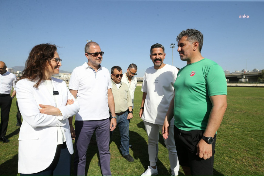 Karşıyaka Belediye Başkanı Ünsal, Karşıyaka Spor Kulübü'nü ziyaret etti