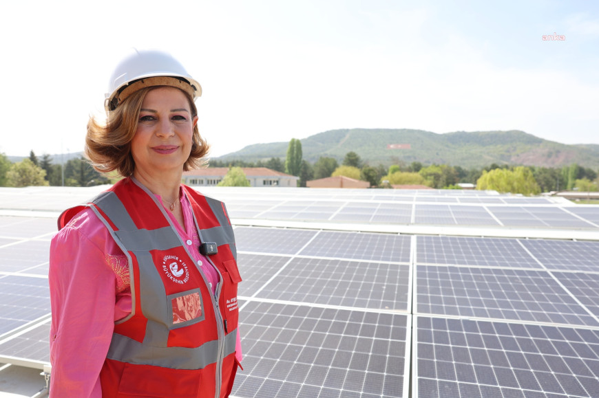 Eskişehir Büyükşehir Belediye Başkanı Ünlüce: "Çevreye duyarlı ve sürdürülebilir bir enerji yatırımı olan Güneş Enerjisi Santralimizi hizmete aldık"