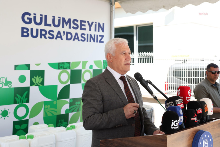 Bursa Büyükşehir Belediyesi’nden Dünya Çiftçiler Günü'nde üreticiye destek