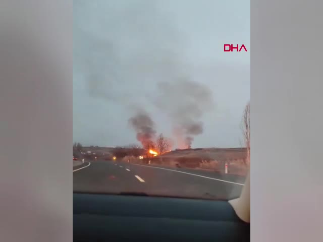 BATMAN’da sazlık yangını söndürüldü