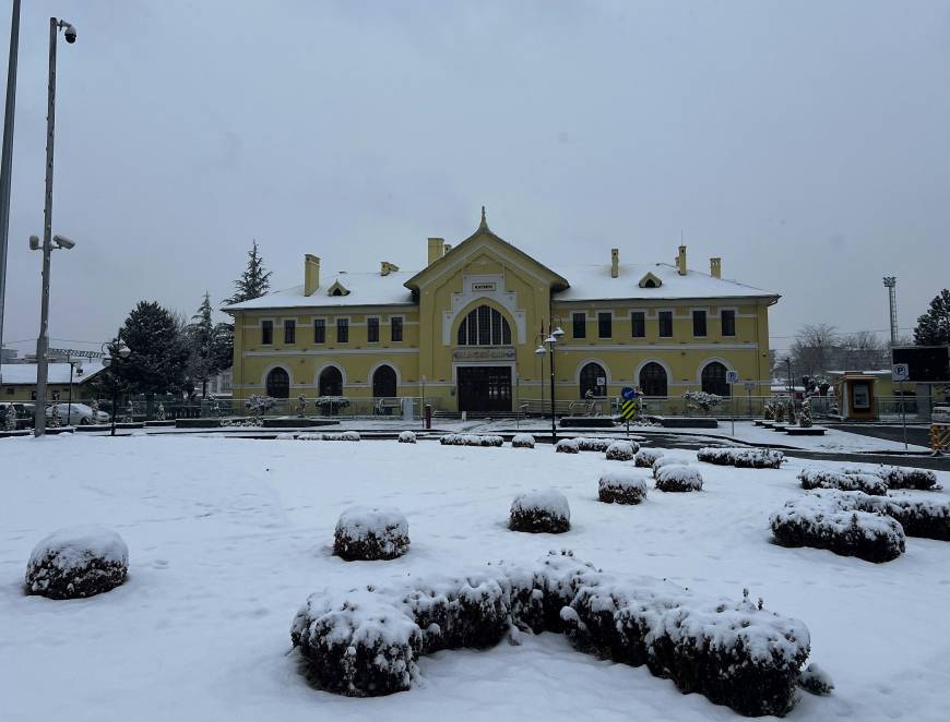 Kayseri kar yağışı