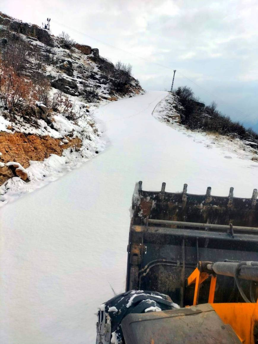 Şırnak ve Siirt’te kar yağışı 