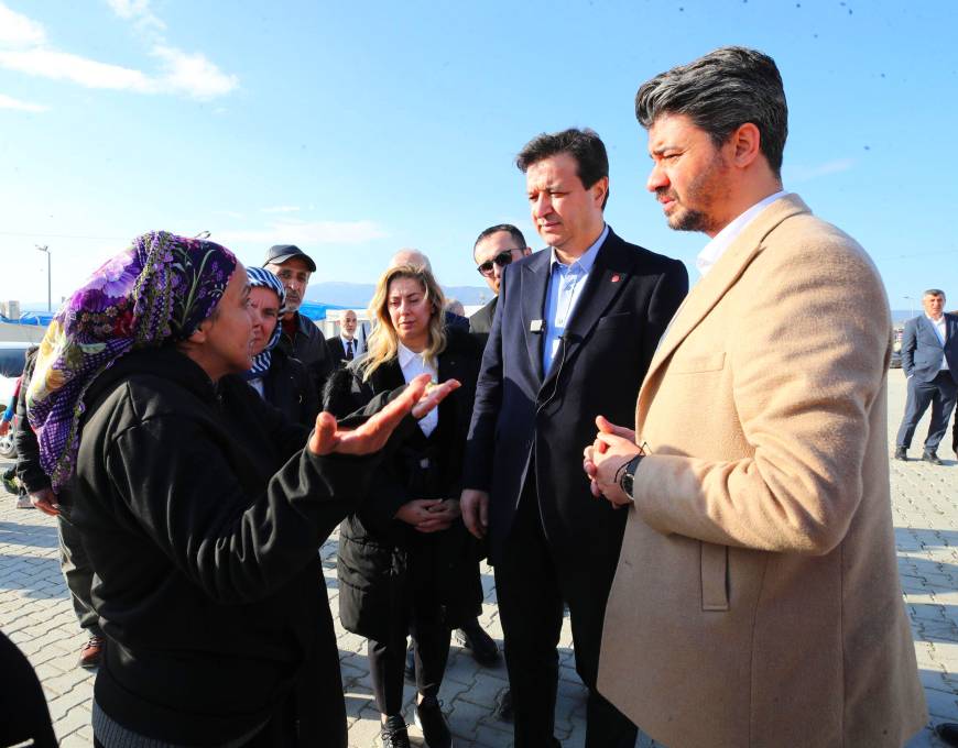 Saadet Partisi Başkanı Arıkan’dan deprem bölgesi ziyareti