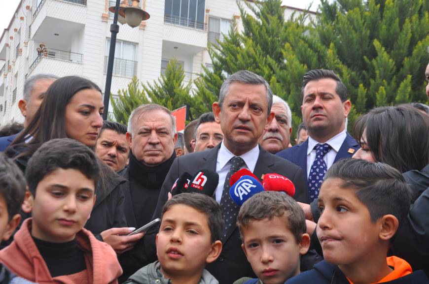 CHP Genel Başkanı Özgür Özel Hatay'da (2)