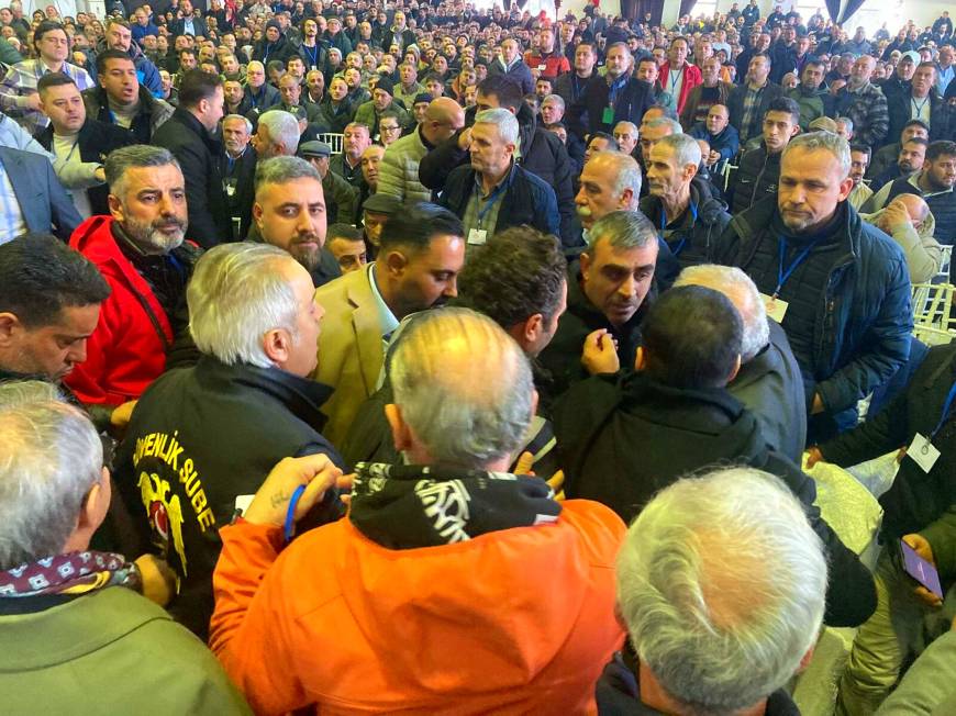 MESKOP mali seçimli genel kurulda gerginlik; 120 bin TL olan başkan maaşı 60 bine düşürüldü