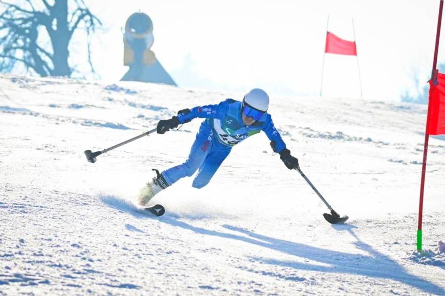 Dünya Para Alp Kayak Şampiyonası'nda ilk kez bir Türk sporcu ülkemizi temsil etti 