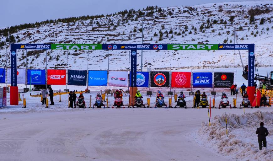 Erciyes, 2'nci kez Dünya Kar Motosikleti Şampiyonası'na sahipliği yapacak