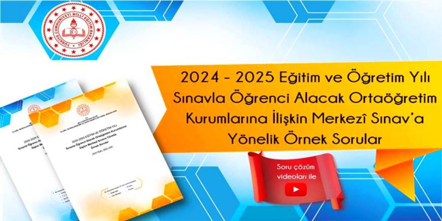 LGS'ye yönelik ikinci örnek soru kitapçıkları yayımlandı