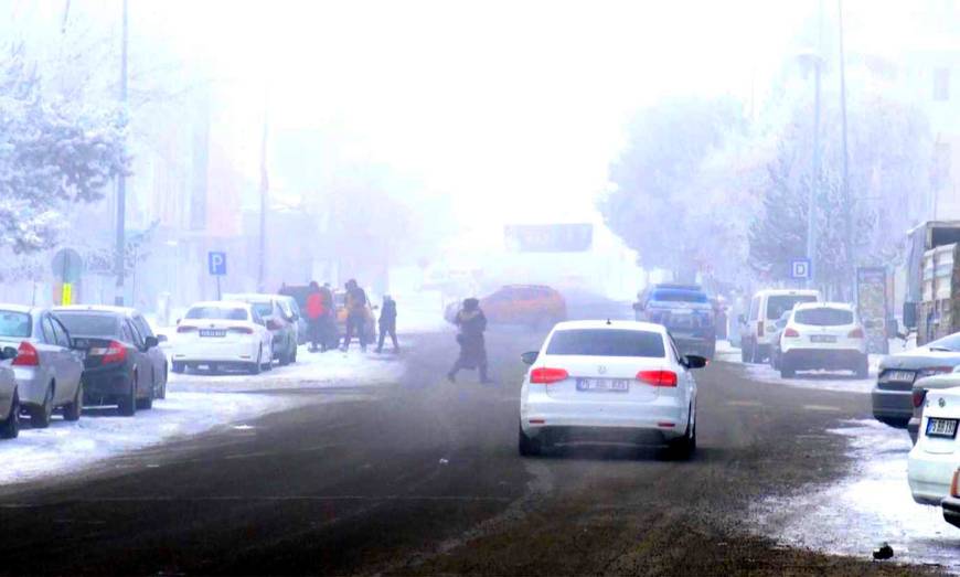 Doğu'da Sibirya soğukları: Göle'de termometreler -30,3'ü gördü / Ek fotoğraflar