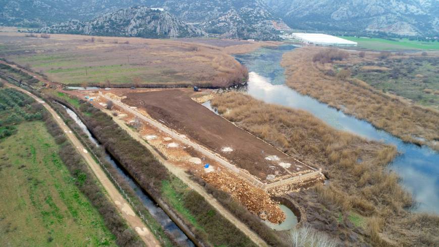 Koruma altındaki sit alanı Kırkgöz'e yapılaşma tehdidi 