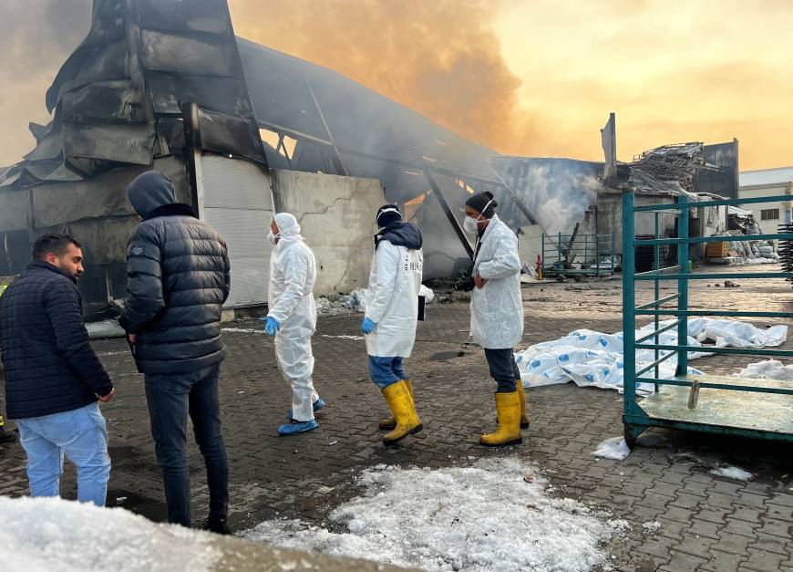 Kayseri'de 3 işçinin öldüğü yangın, kaynak yapılırken çıkmış