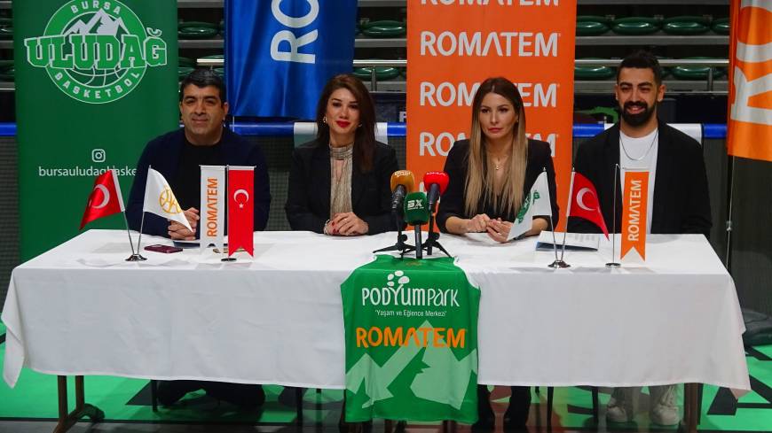 Romatem Sağlık Grubu, Bursa Uludağ Basketbol’un isim sponsoru oldu