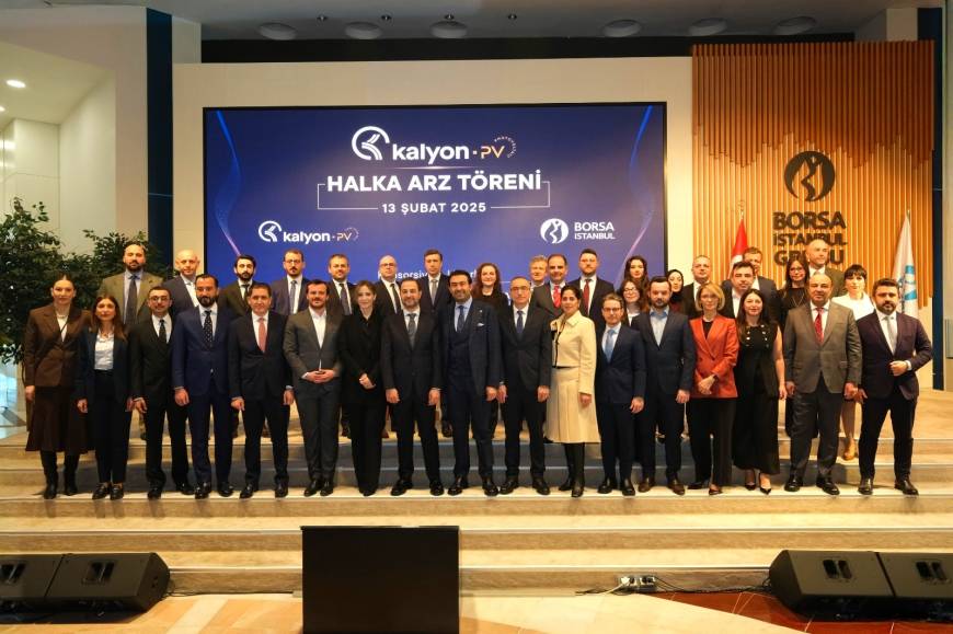 Borsa İstanbul’da gong Kalyon PV için çaldı