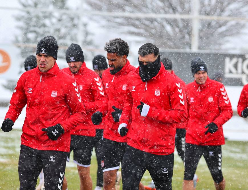 Sivasspor, Gaziantep FK maçının hazırlıklarını sürdürdü