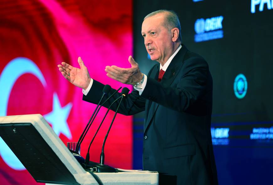 Cumhurbaşkanı Erdoğan: Filistinlilerin toprakları pazarlık konusu yapılamaz