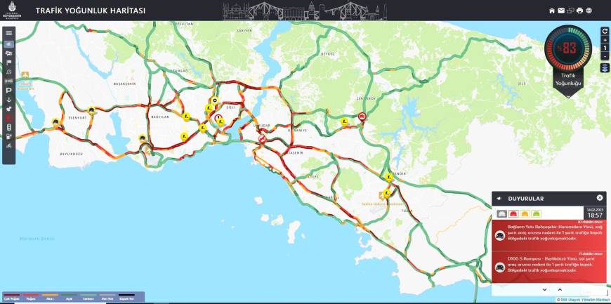 İstanbul - İstanbul'da trafik yoğunluğu yüzde 83'e ulaştı / Ek fotoğraf - Ek görüntü